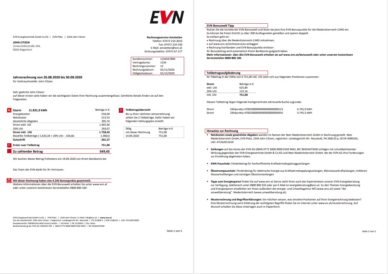  Minol USA business utility bill 